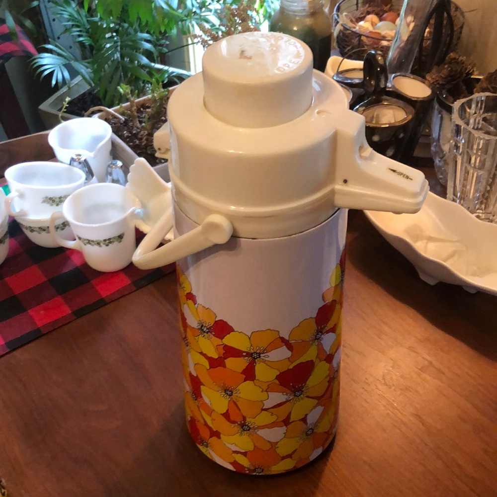Vintage Drink Dispenser Flower Power 🌺🌺🌺